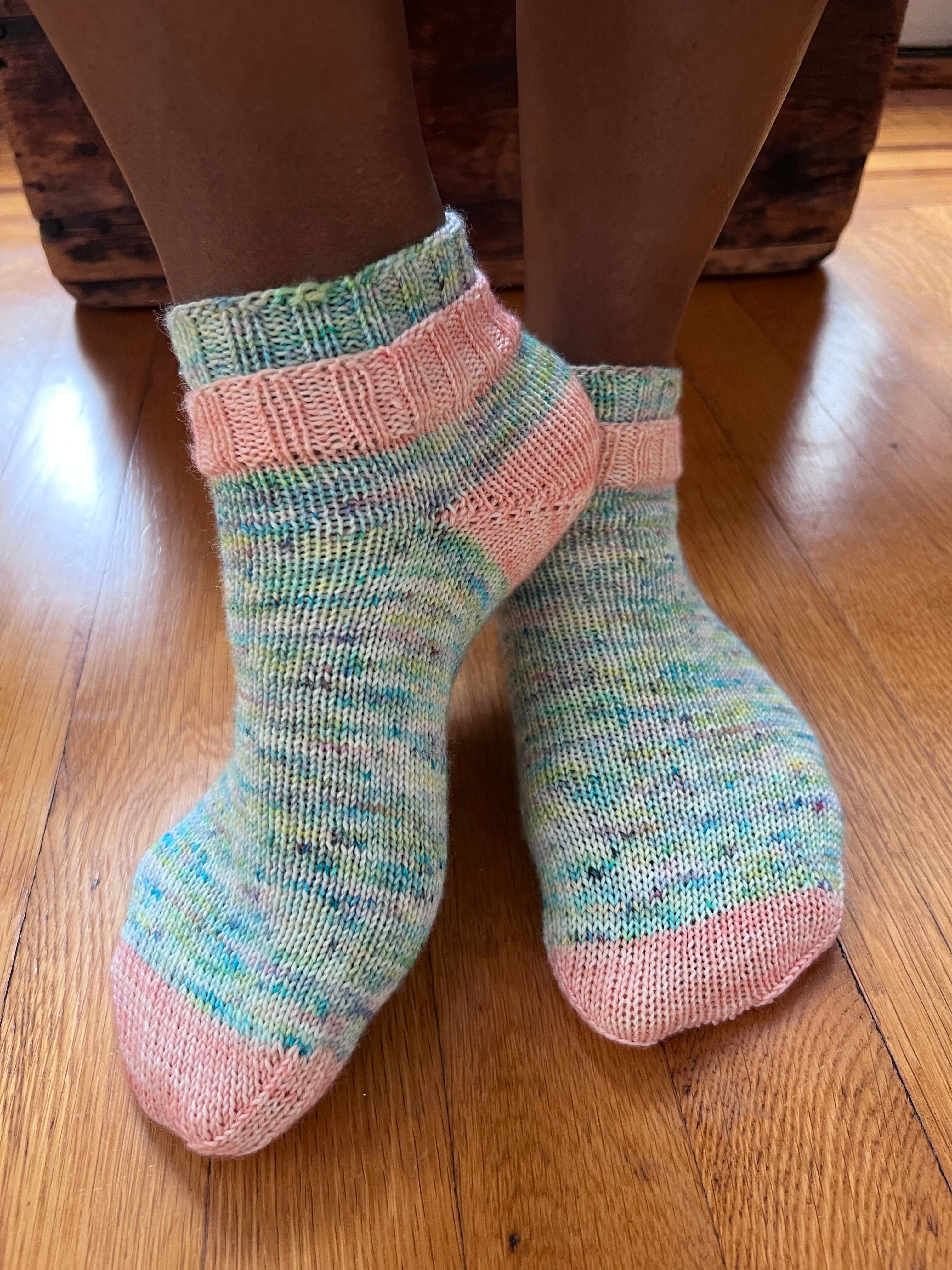 Sock Project: Cuff Link Socks Version 2