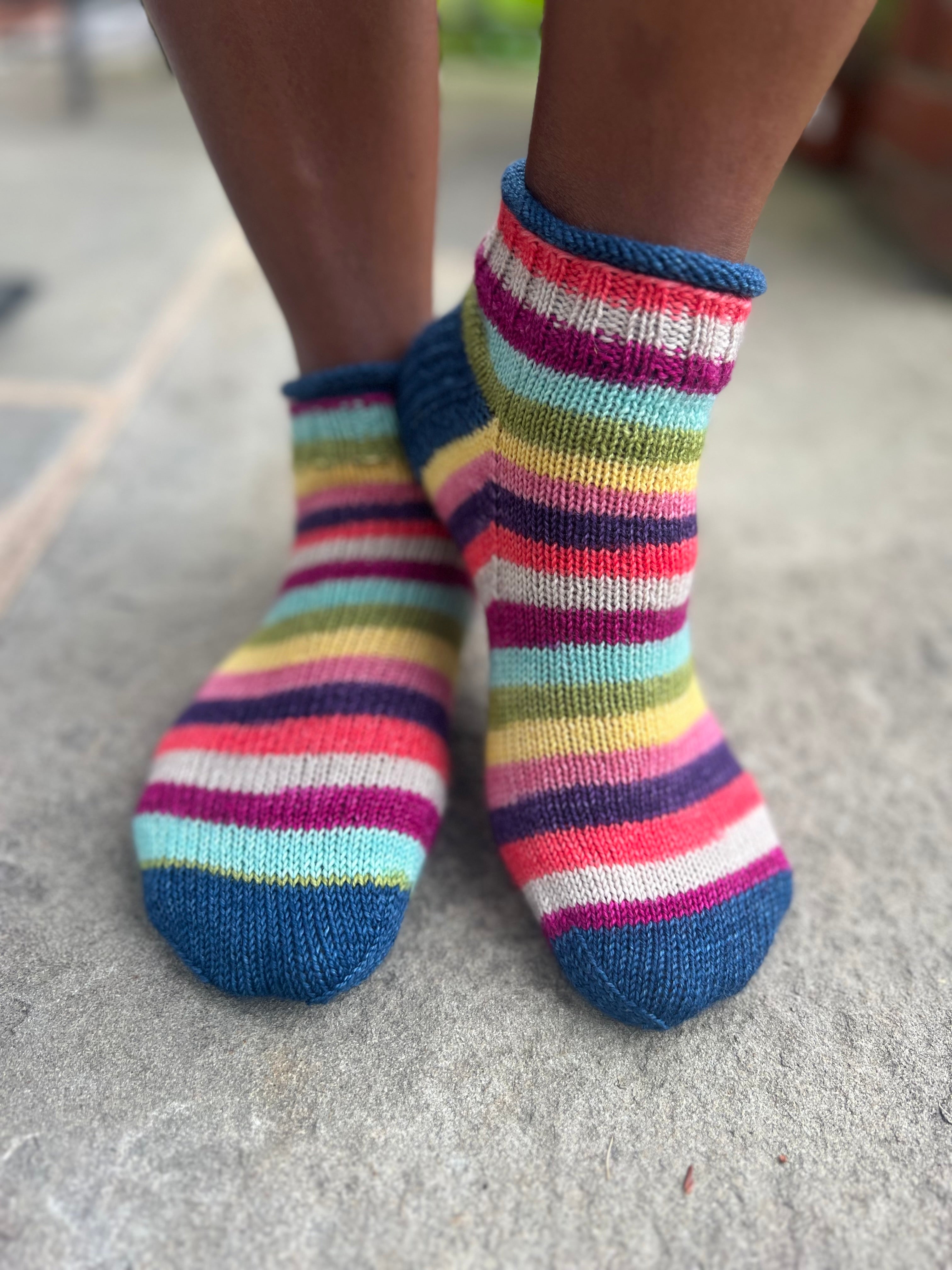 Sock Project: Cuff Links Socks (Modified)