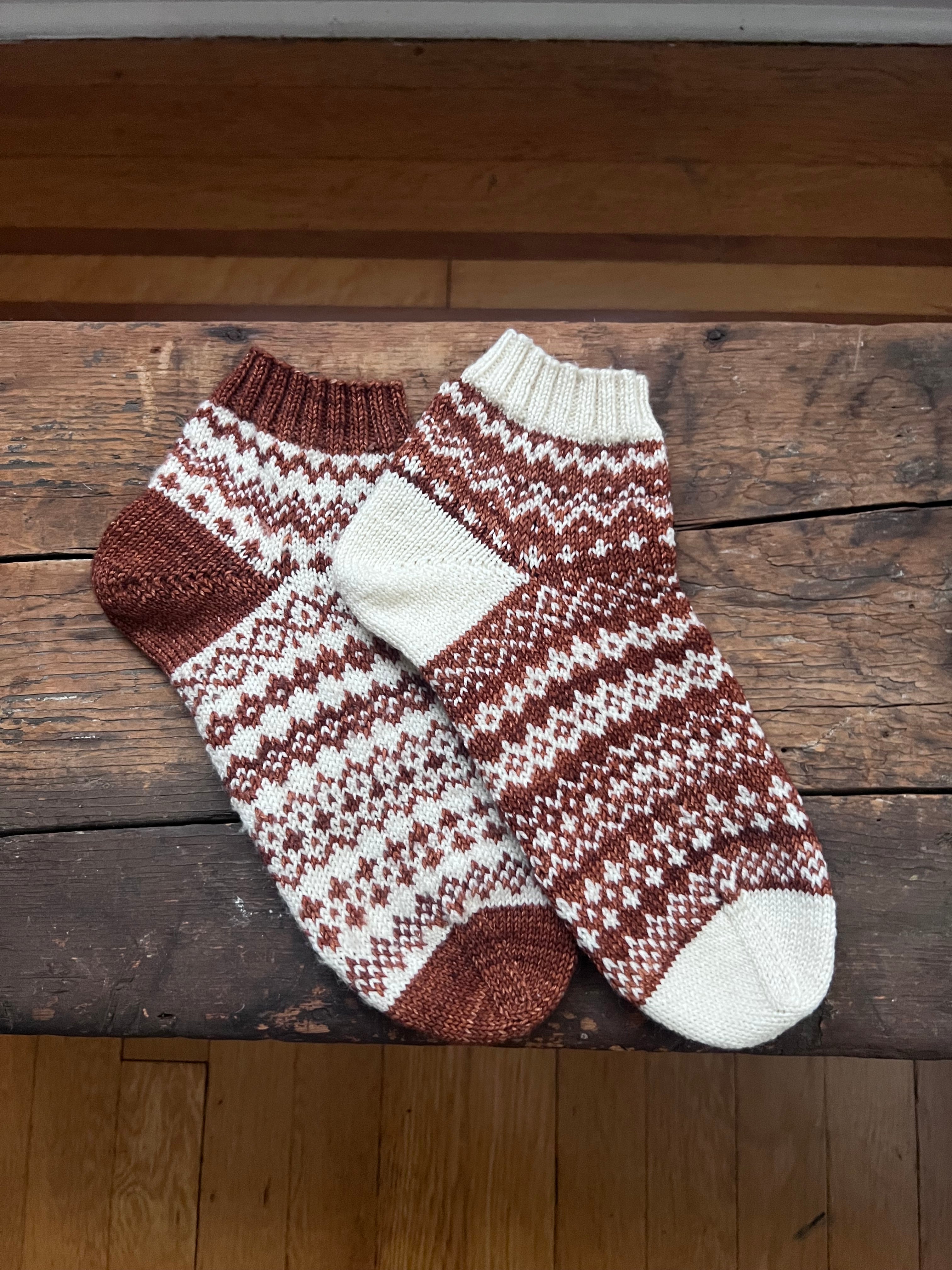 Sock Project: Basic Doodle Socks