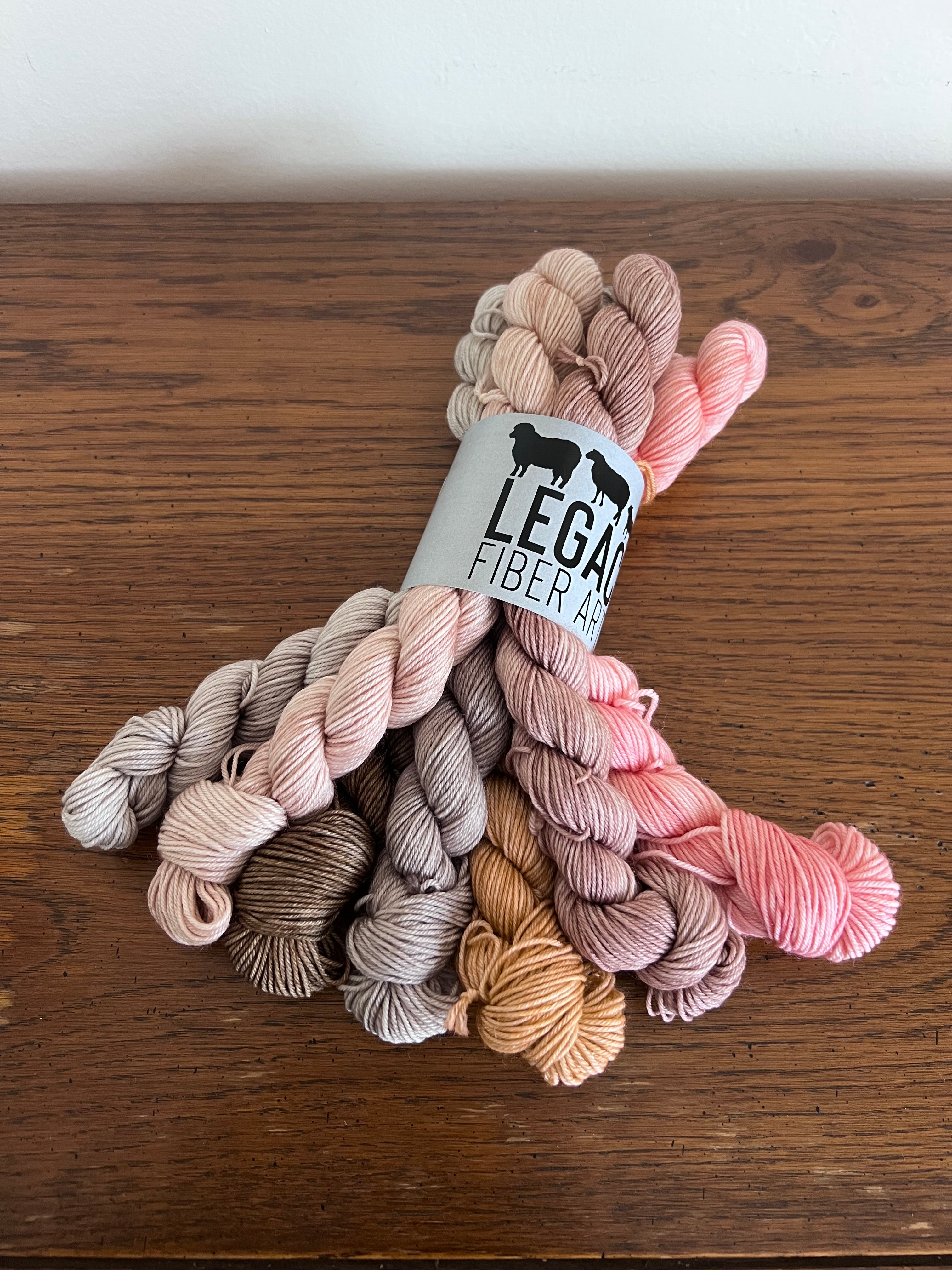 Legacy Fiber Artz Earth Tones Minis PRE-ORDER