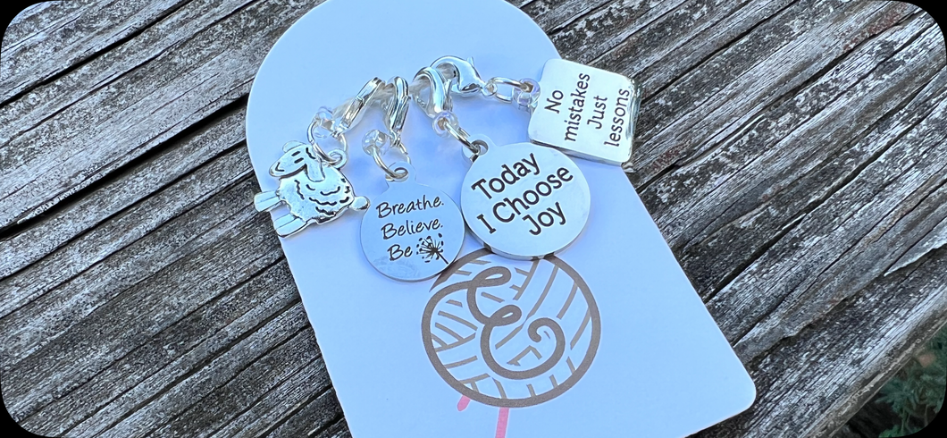 Motivation Marker Charm Set